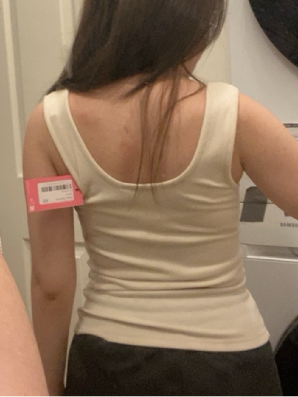 EDIKTED Shell Button Scoop Tank Top - Picture 5 of 6